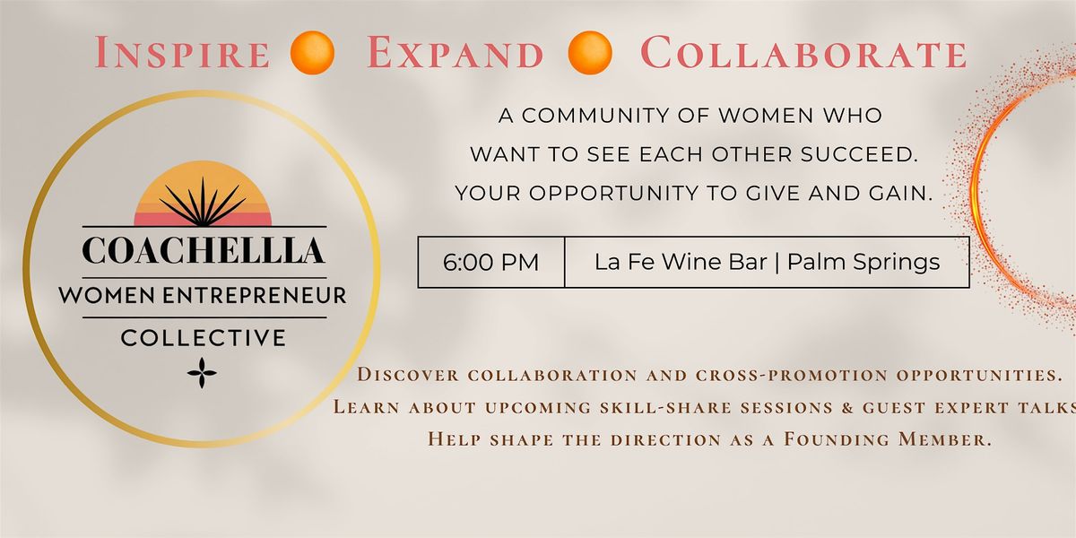 Coachella Valley Women Entrepreneurs Collective