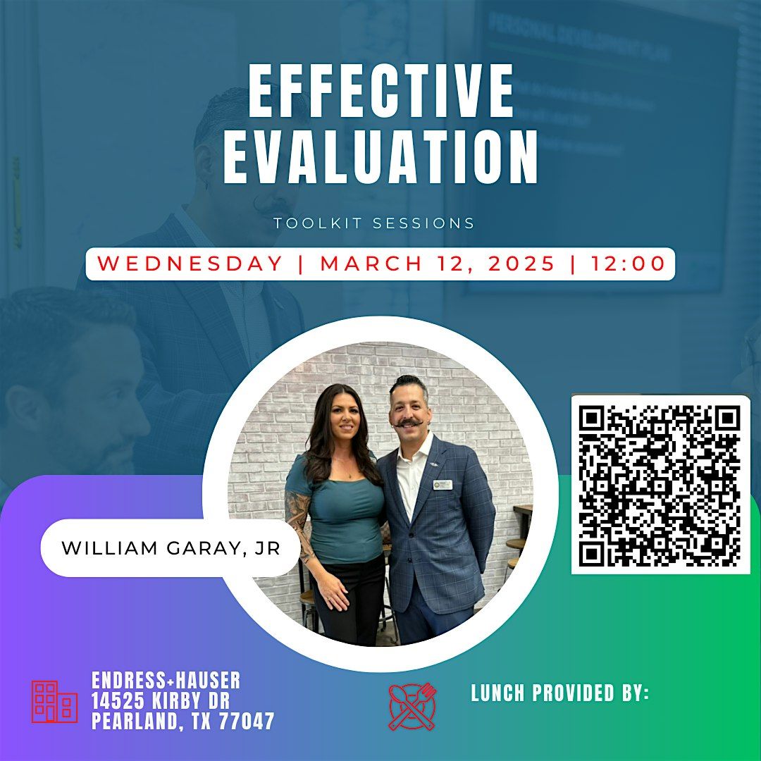 Effective Evaluation: A Leadership Toolkit Session