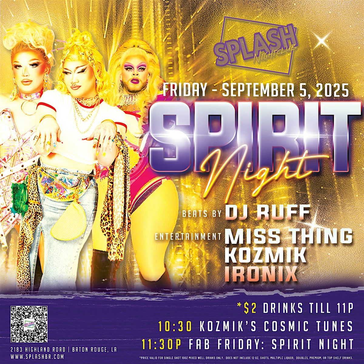 Spirit Night - Fab Friday
