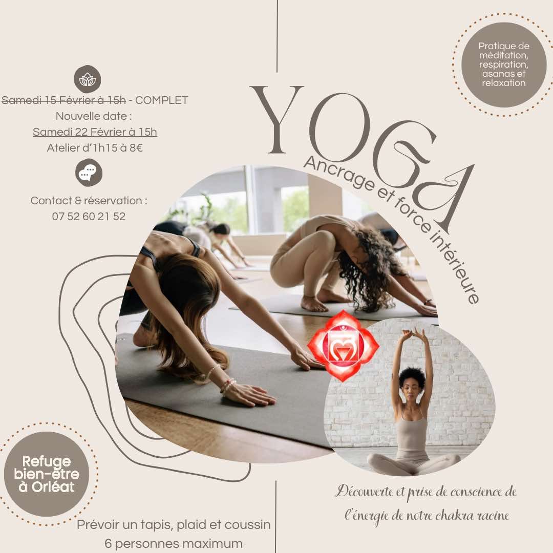 Atelier yoga vinyasa - Ancrage