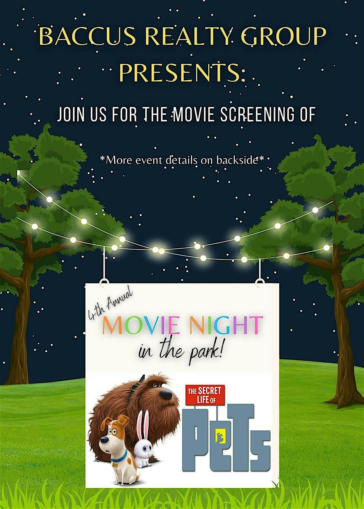 Movie In The Park Night!