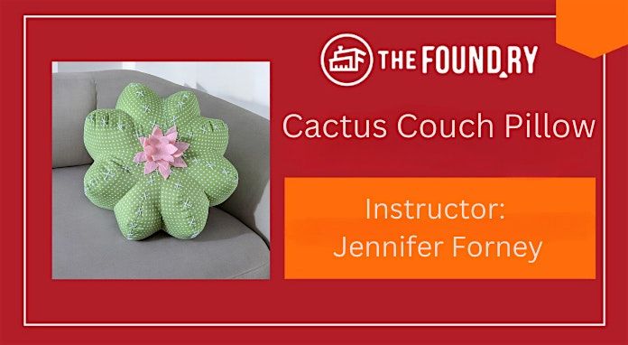 Cactus Couch Pillow