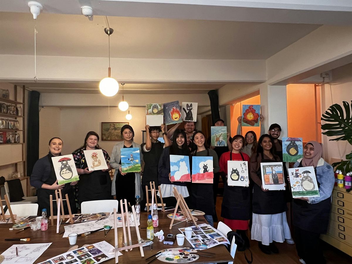 Immersive Studio Ghibli Art Workshop Sydney