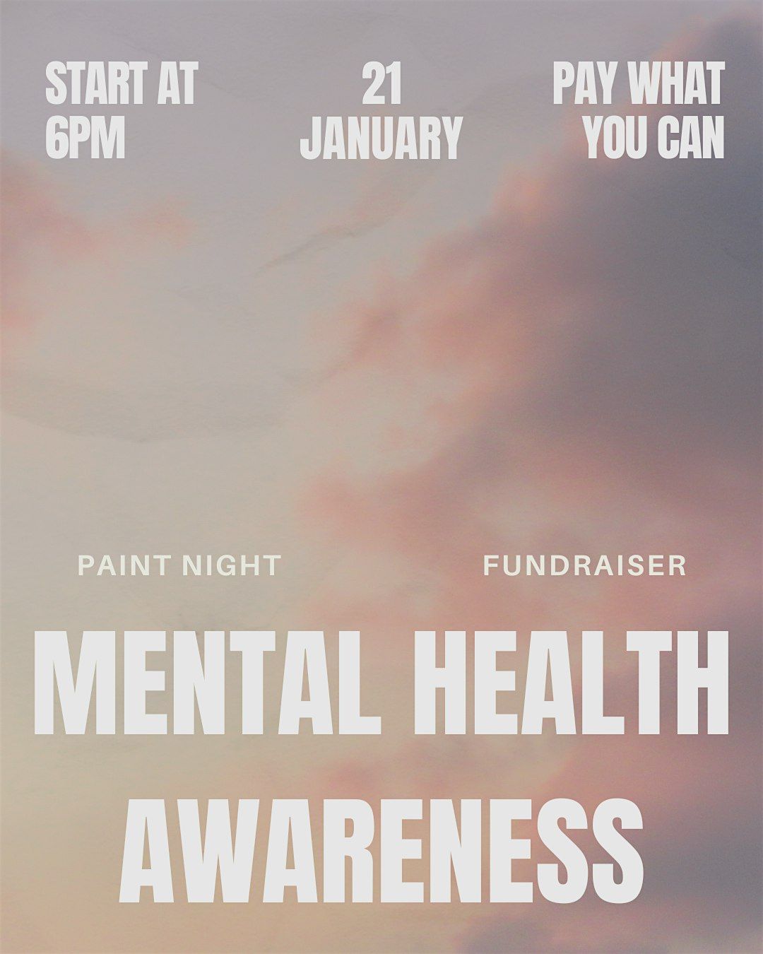 Paint Night: Mental Health Awareness