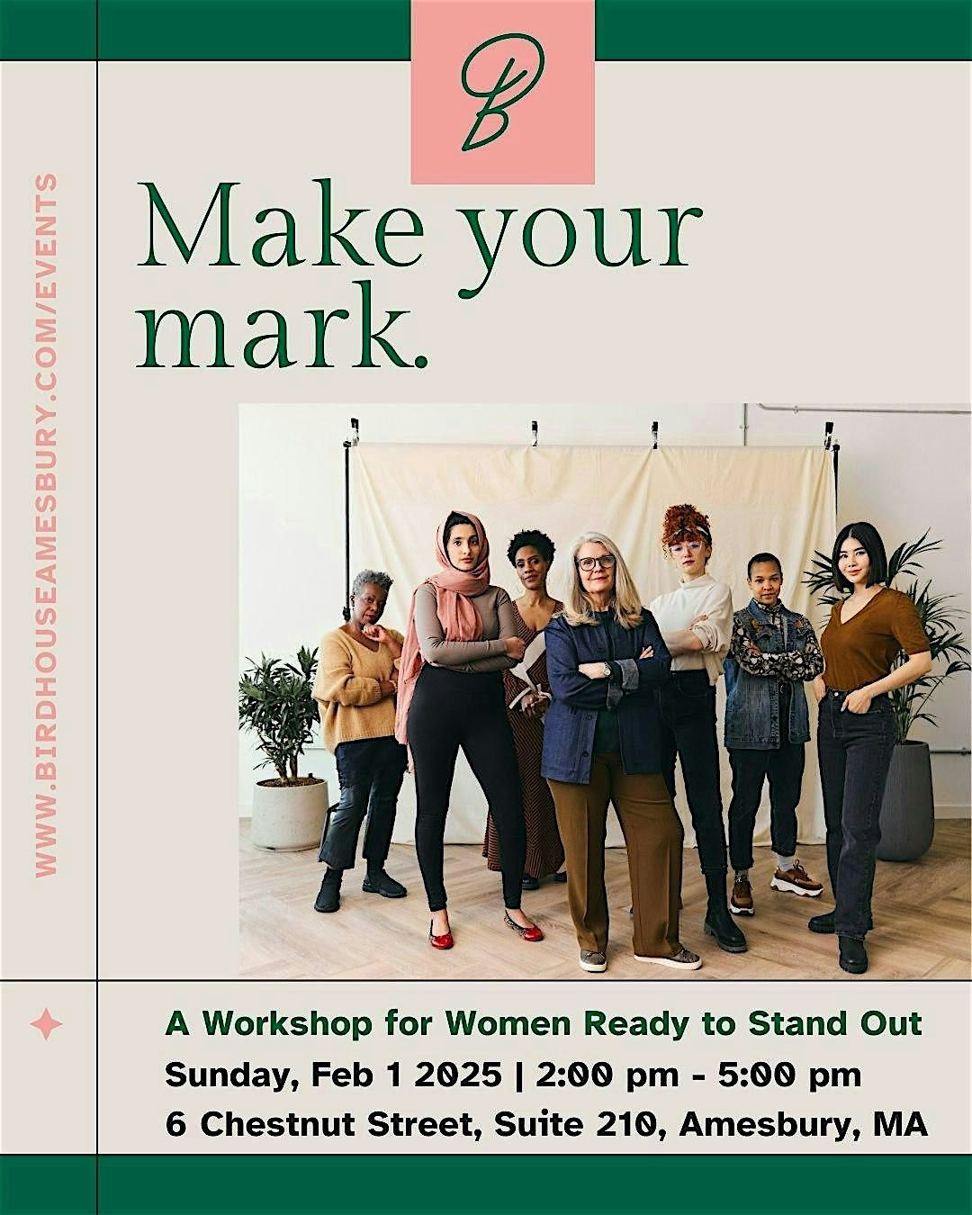 Make your Mark Workshop for Women