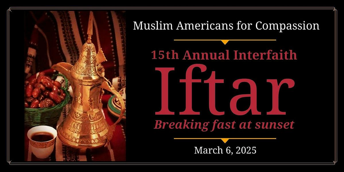 15th Annual Interfaith Iftar