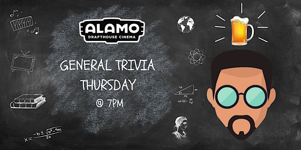 General Trivia at Alamo Drafthouse Cinema Woodbridge