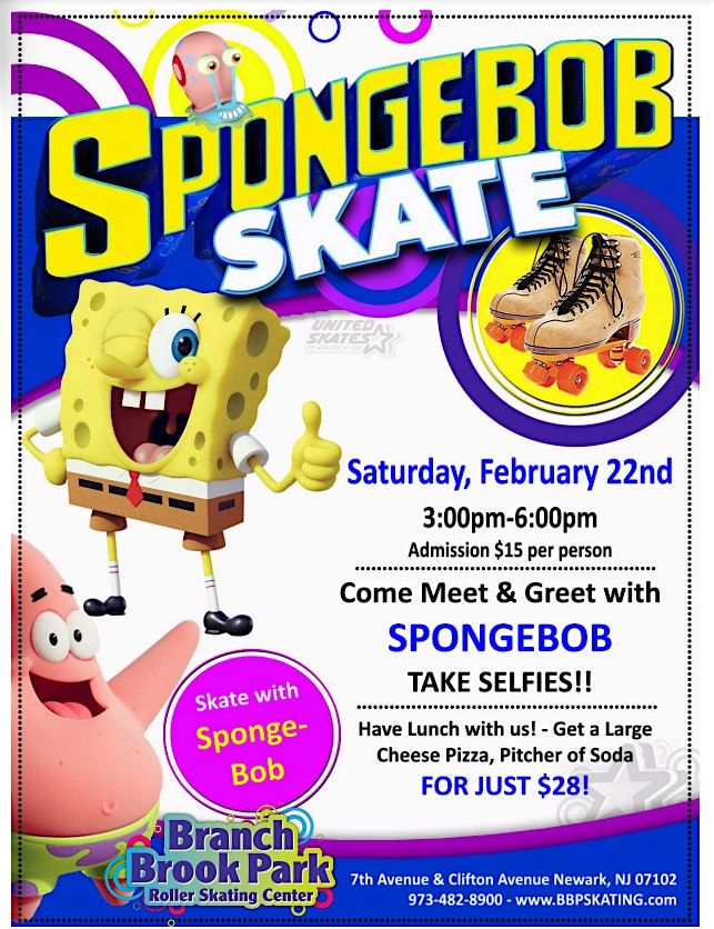 Spongebob Skate Party