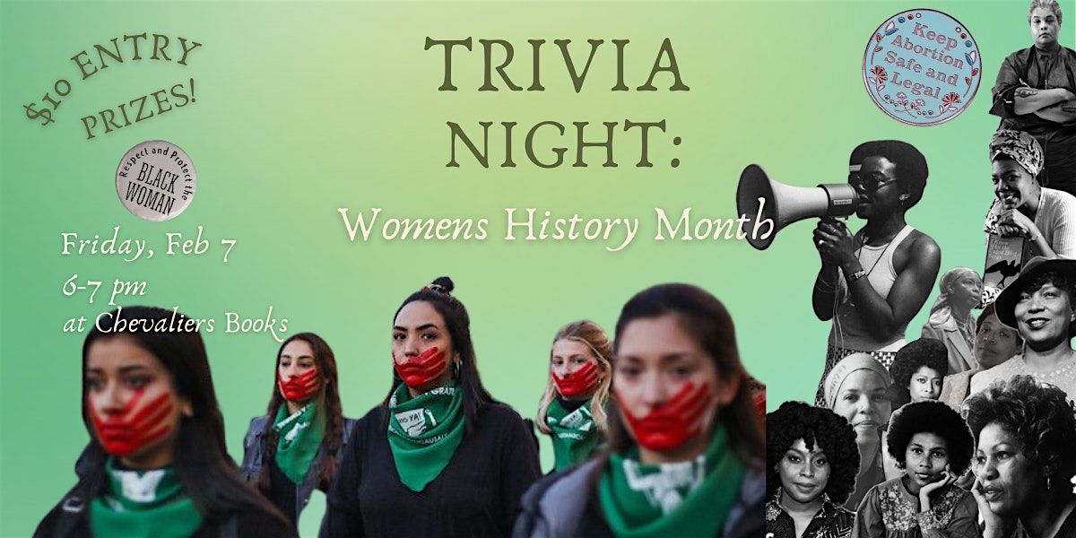 Trivia Night: Women's History Month