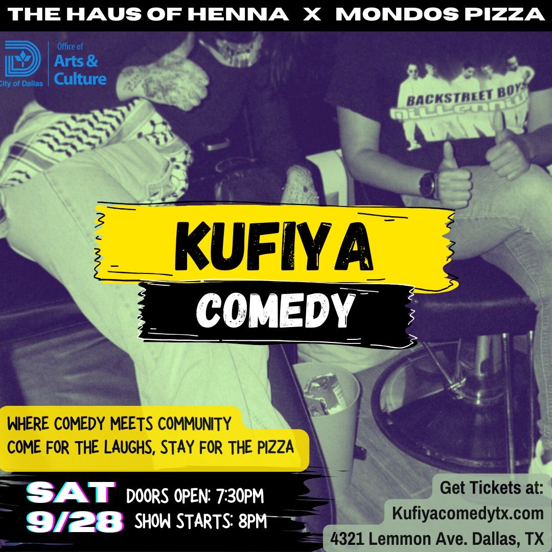 Kufiya Comedy - September Show