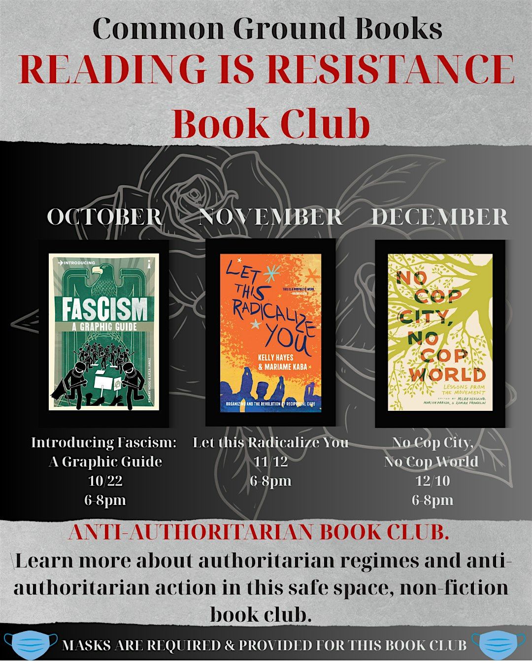 CGB Reading is Resistance Book Club- December