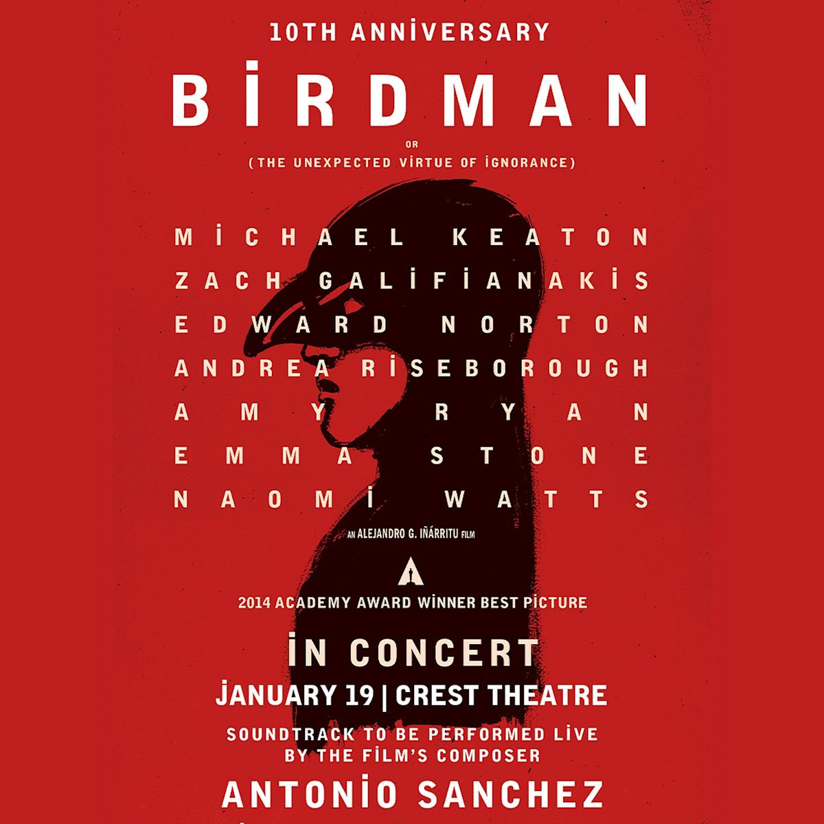 ANTONIO SANCHEZ \u201cBIRDMAN LIVE\u201d 10th Anniversary