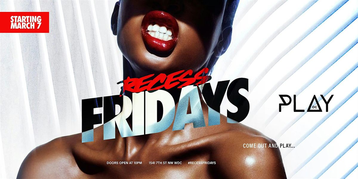 PLAY LOUNGE FRIDAYS #1 HIP HOP PARTY IN DC