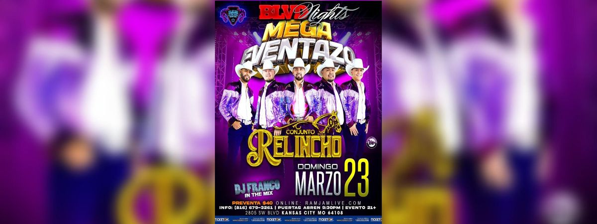 CONJUNTO RELINCHO EN KANSAS CITY