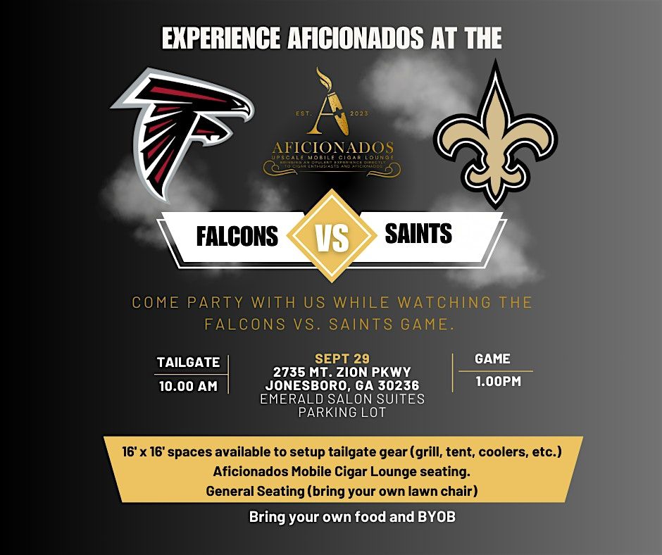 Falcons vs. Saints Official Tailgate\/Watch Party