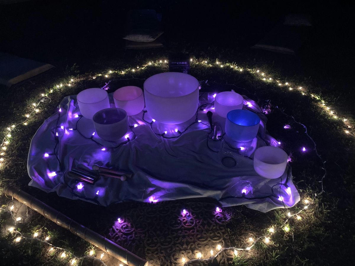 Full Moon Sound Bath Crystal Bowls & Reiki Meditation