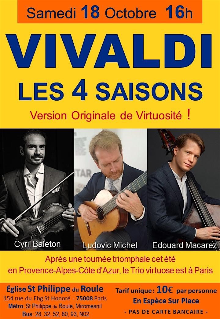 LES 4 SAISONS de VIVALDI : Version Originale de Virtuosit\u00e9 !