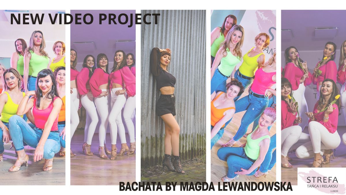 NOWOROCZNY PROJEKT WIDEO W STREFIE! BACHATA SOLO Z MAGD\u0104 LEWANDOWSK\u0104!