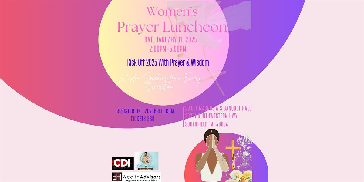 2025 Women's Prayer Luncheon