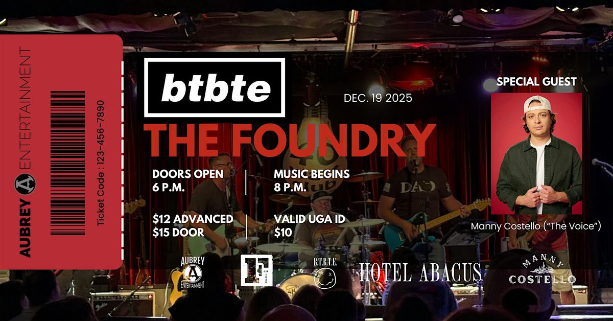 A night of 90s Music with BTBTE @ The Foundry