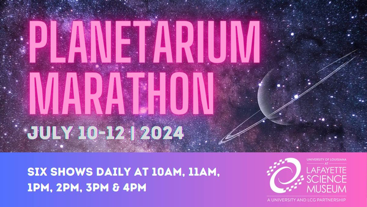 Planetarium Marathon 2024