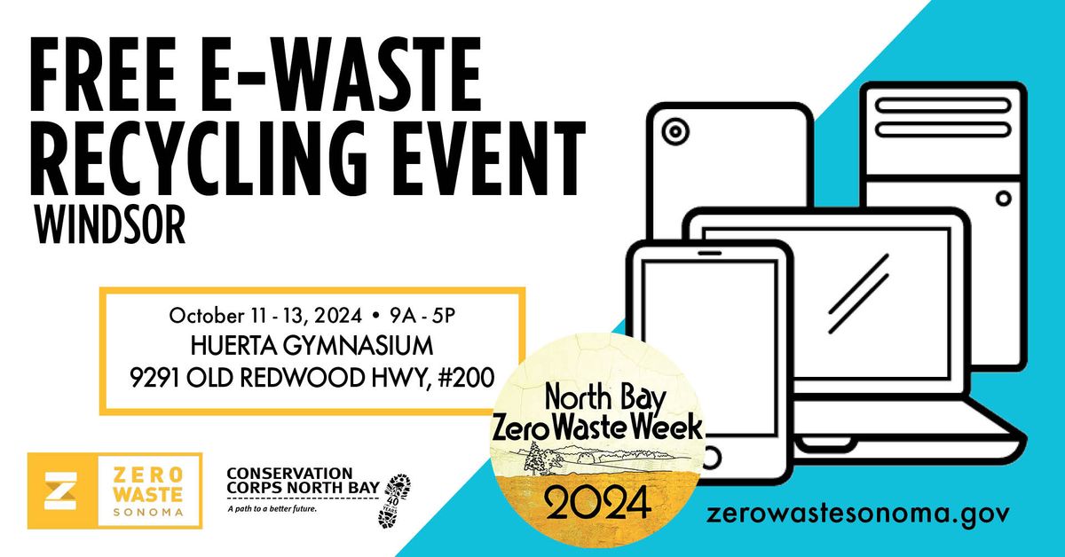 Free E-Waste Recycling Event - Windsor