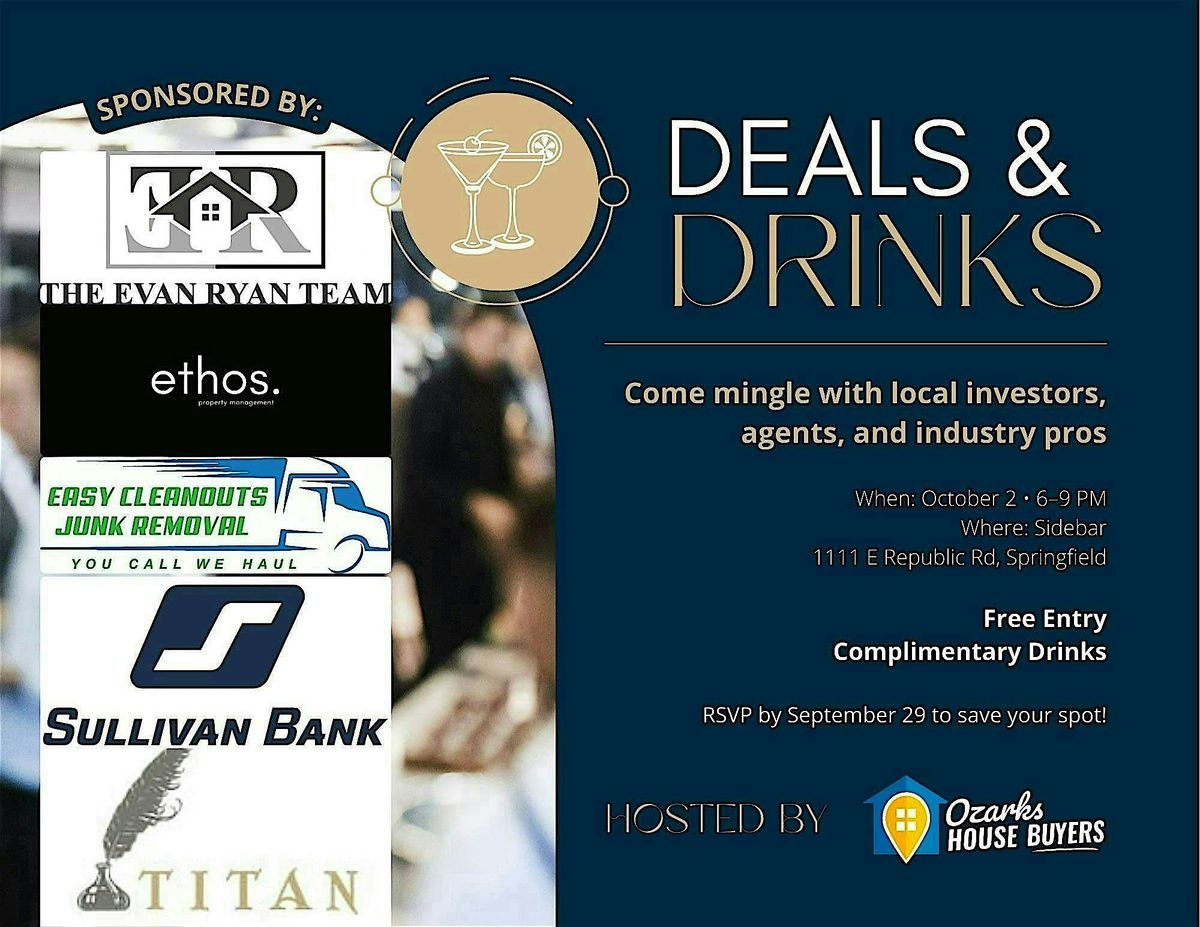 Ozarks House Buyers Fall Networking Event