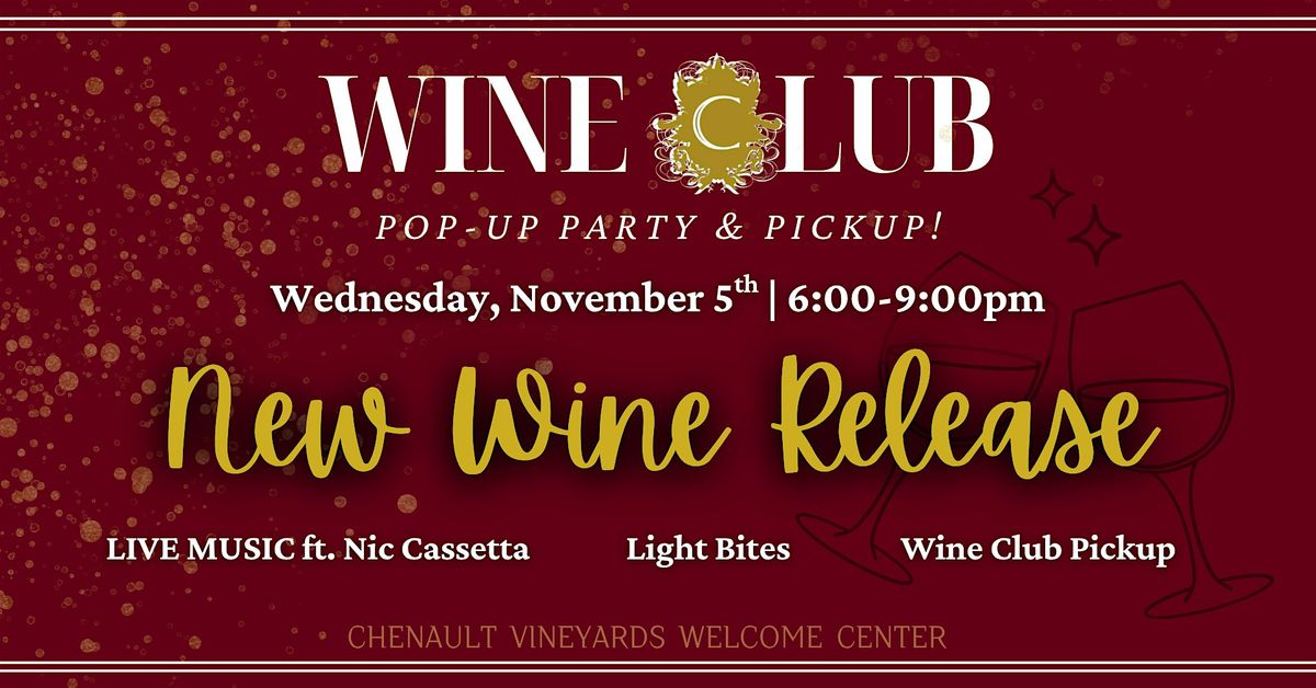 Wine Club Pop-Up & Pickup Party!