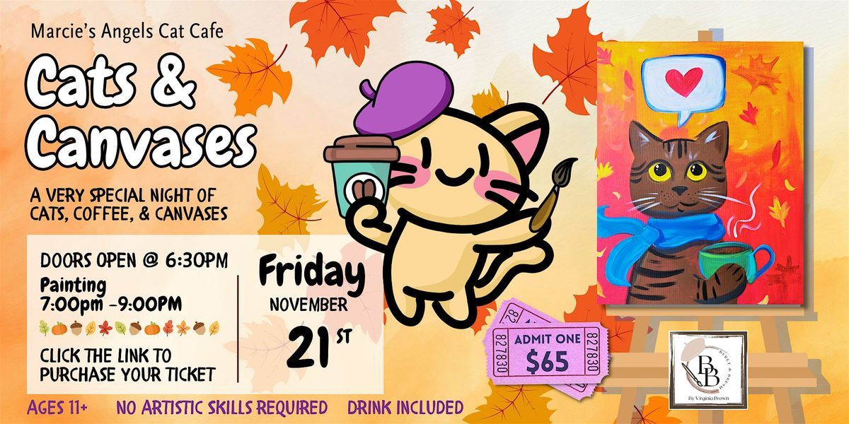 November Cats & Canvases