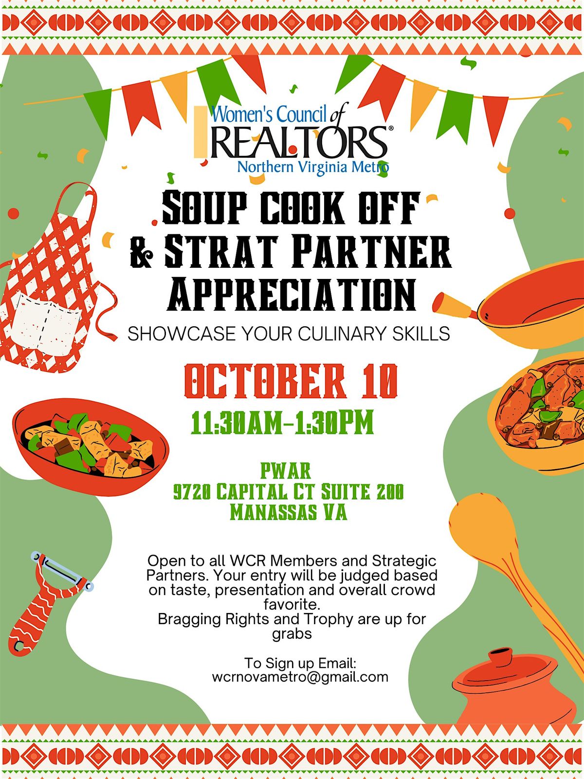 SOUP COOK OFF & STRAT PARTNER APPRECIATION