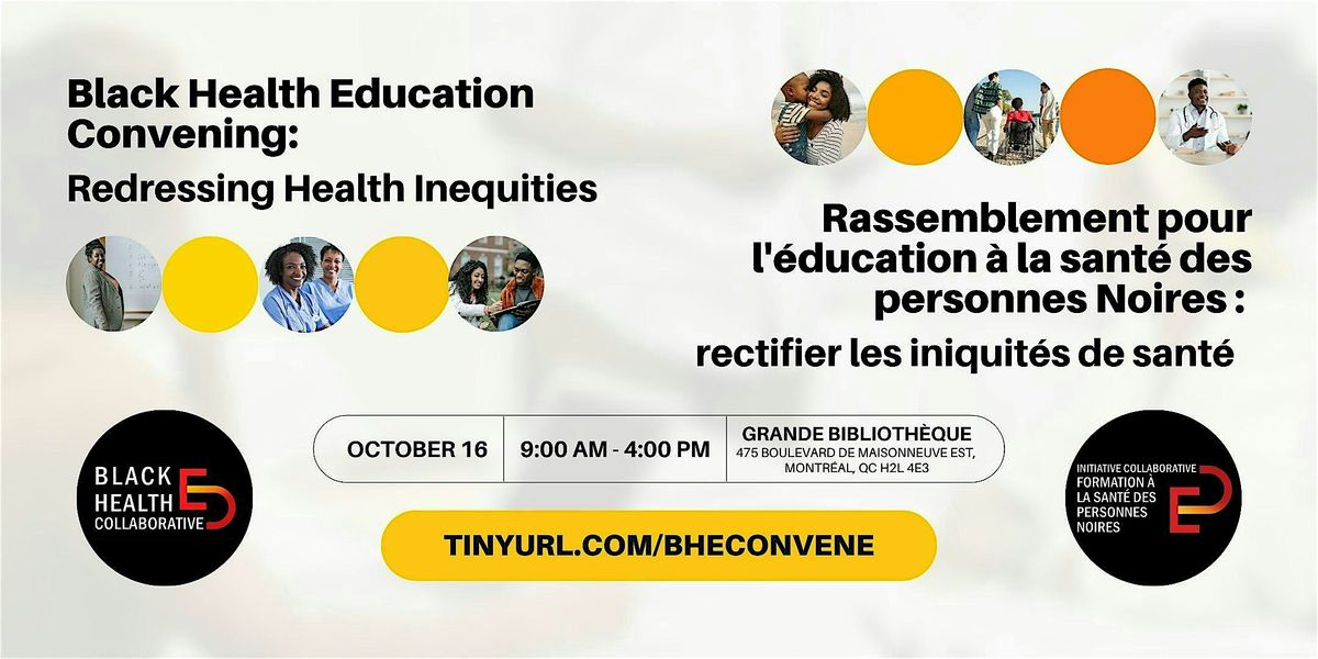 Black Health Education Convening: Redressing Health Inequities
