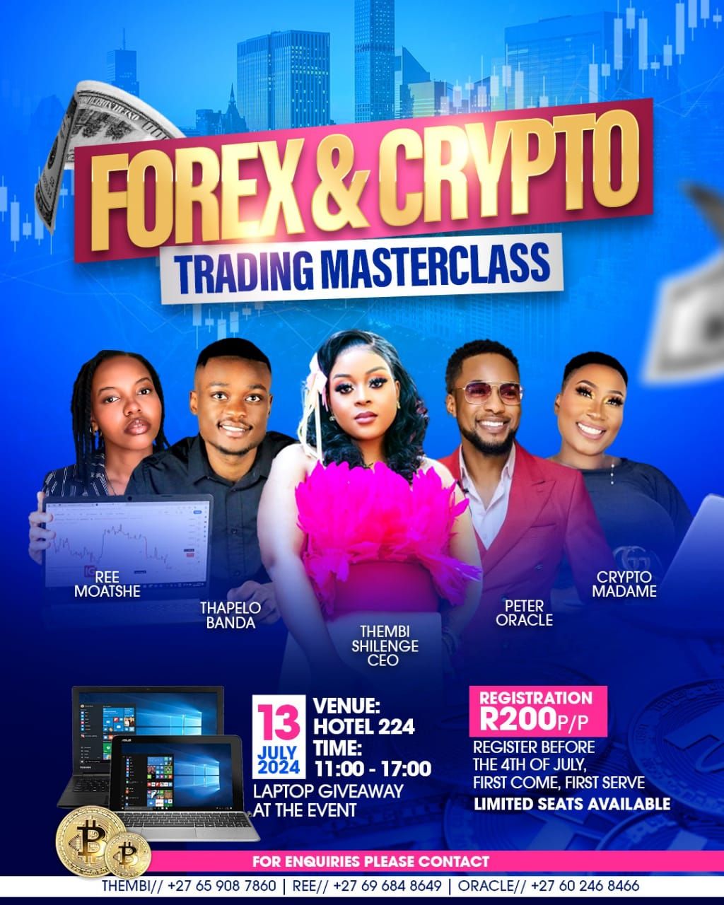 First Ever Forex and Crypto Trading Master Class