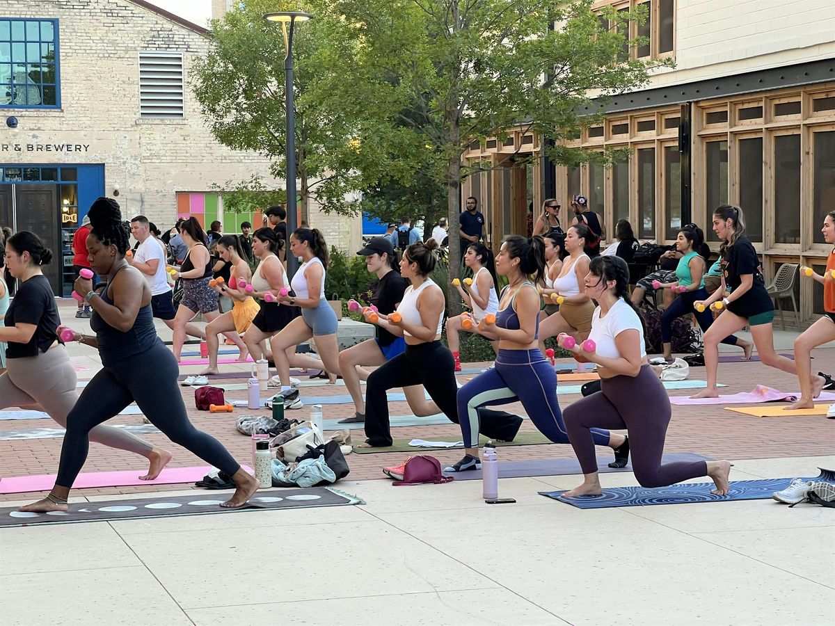 Sunset Pilates Barre Yoga in the City @ Make Ready Market