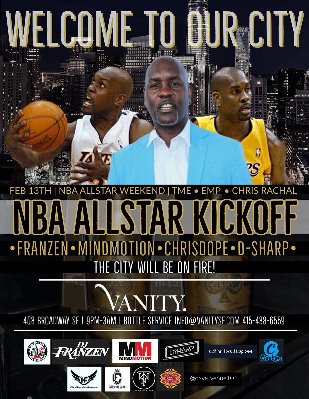 WELCOME TO OUR CITY NBA ALLSTAR WEEKEND  KICKOFF 2025