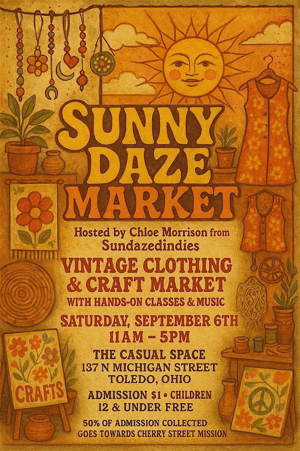 Sunny Daze Market (Vintage clothing and craft market)