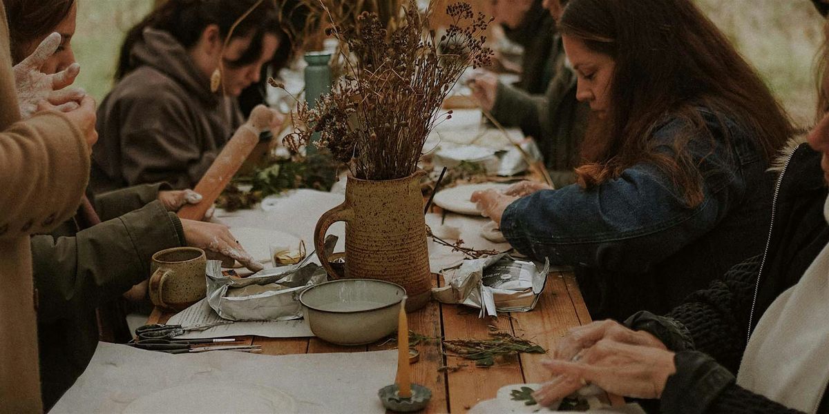 Rewilding Ritual Evening ~ Samhain (All Hallows Eve) Clay Altar