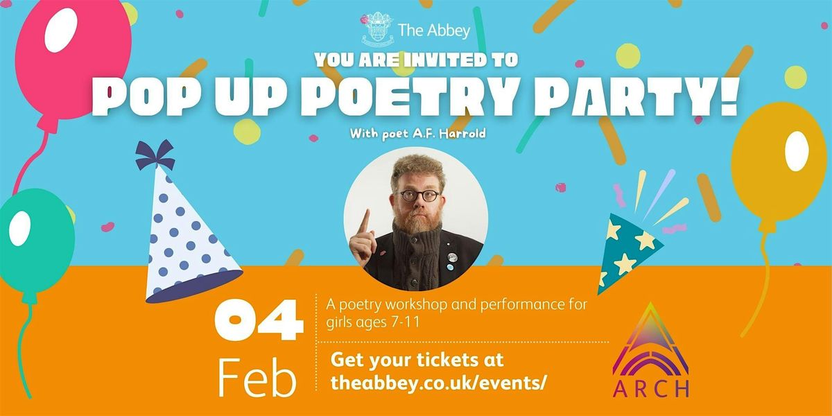 Pop Up Poetry Party