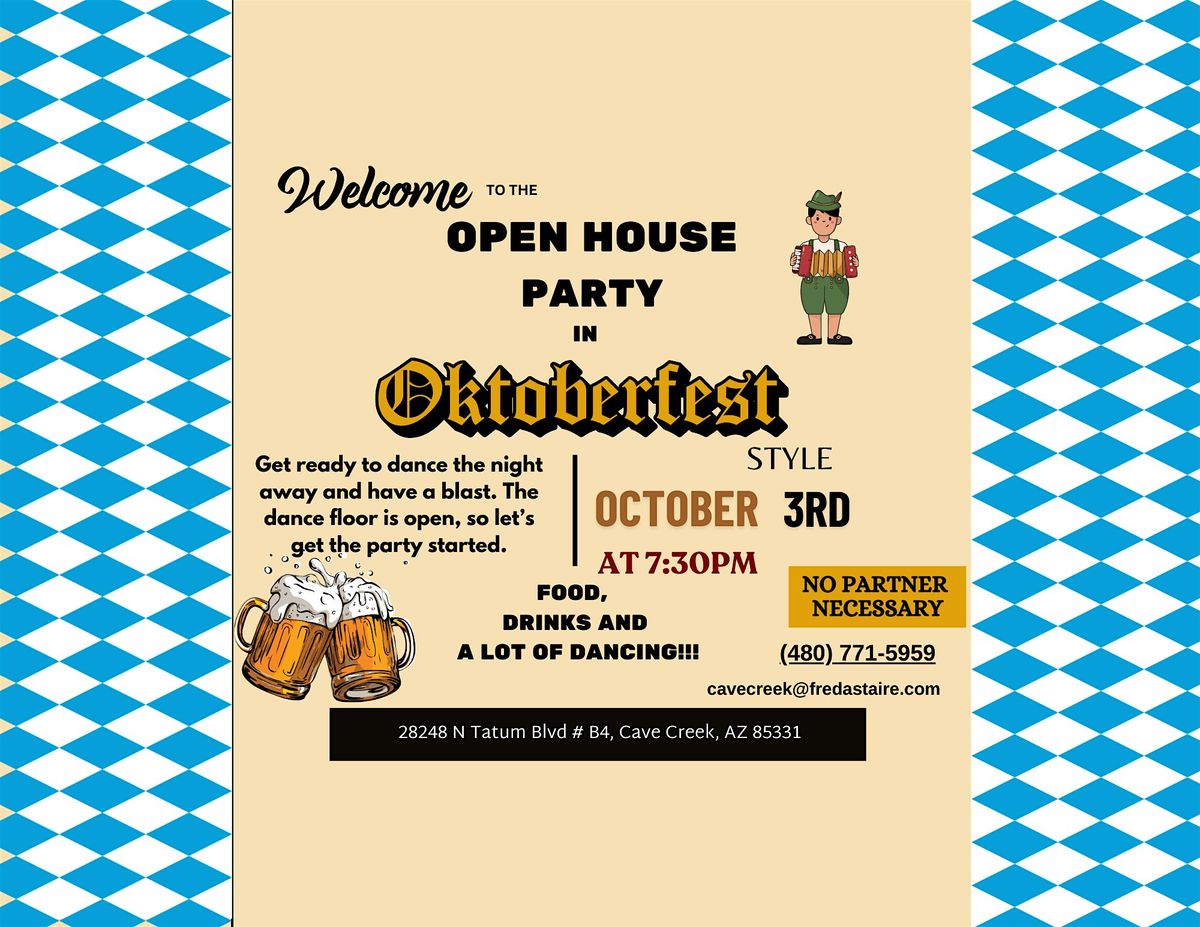 Open House Octoberfest Guest Dance Party