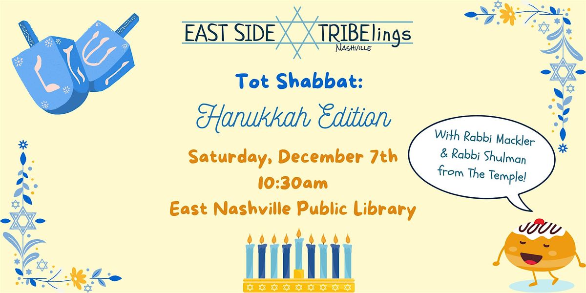 Tribelings Tot Shabbat: Hanukkah Edition