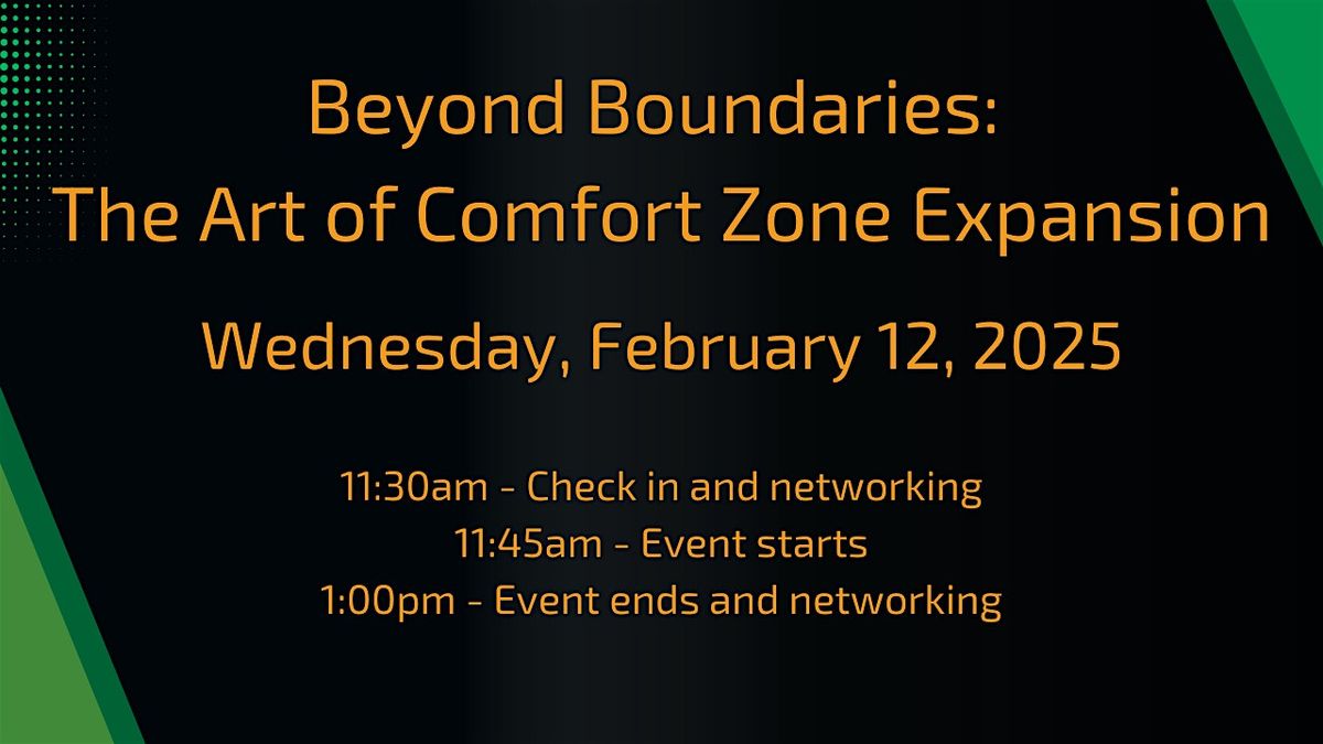 Beyond Boundaries: The Art of Comfort Zone Expansion