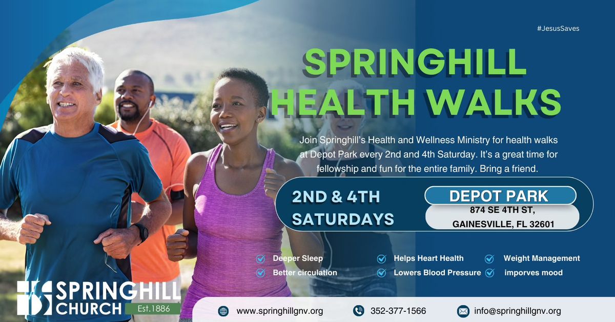 Springhill Health Walks at Depot Park