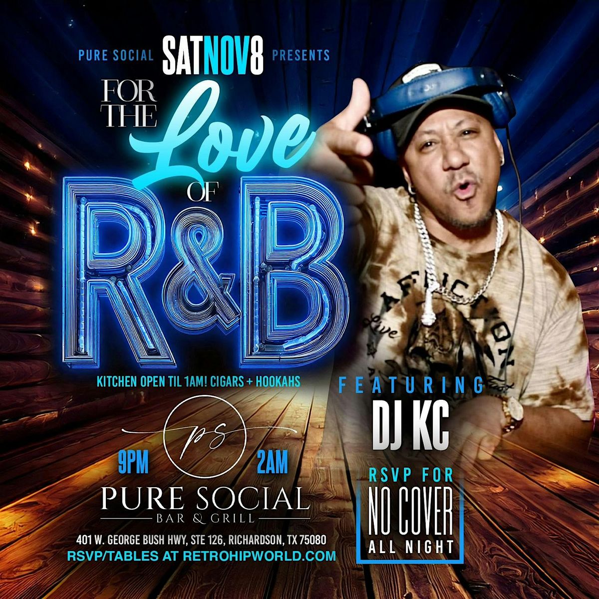 For The Love of R&B Saturday with DJ KC