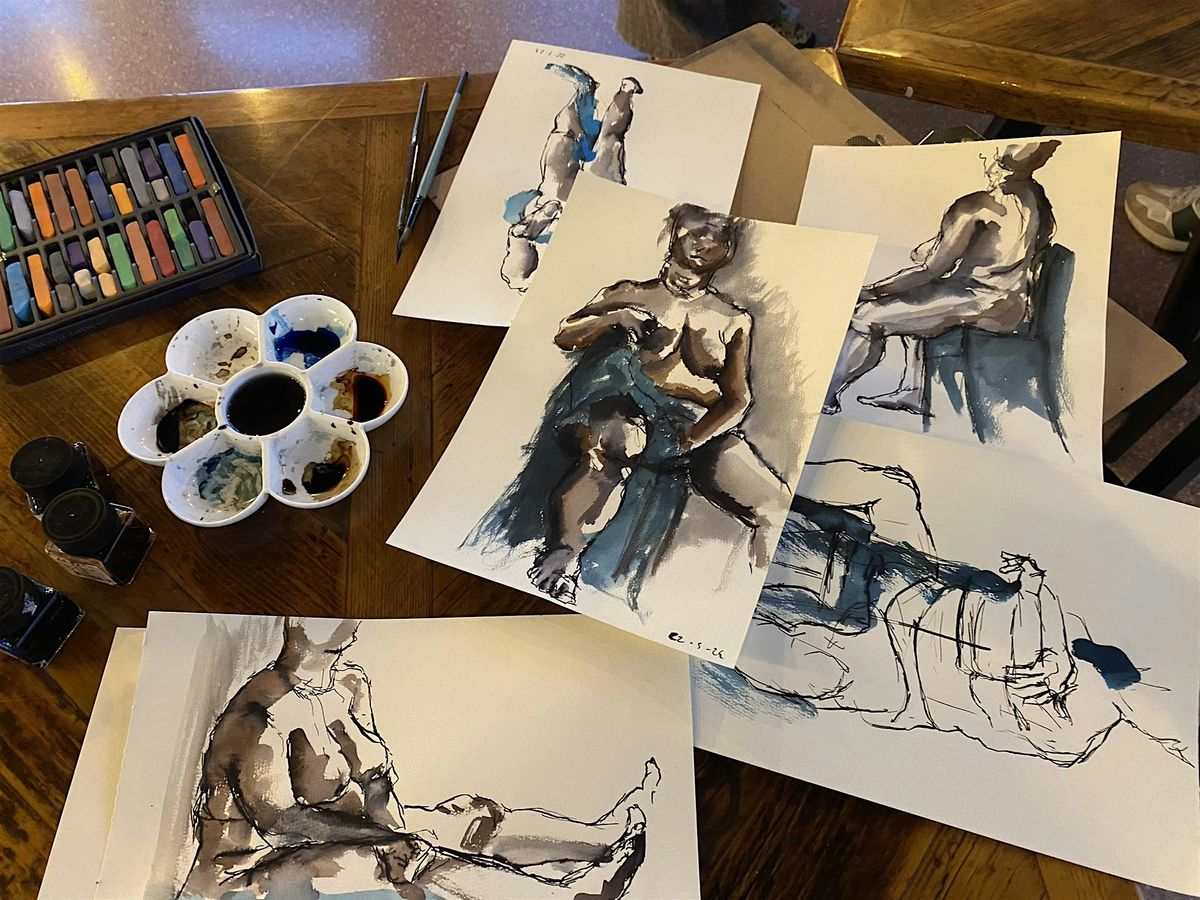 Sip & Draw at Barnaby's Lounge (October)