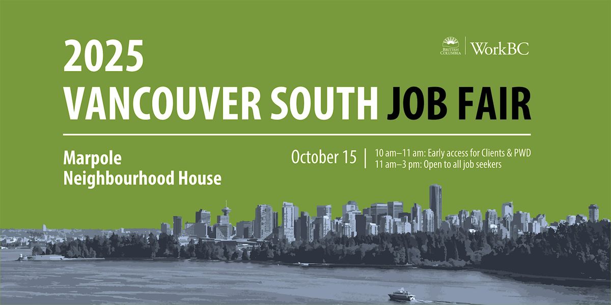 2025 Vancouver South Job Fair