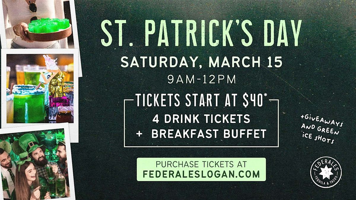 St. Patrick's Day Party at Federales in Logan Square, Chicago