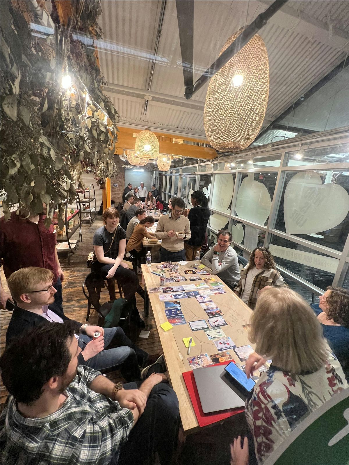 Climate Fresk & Dinner at Eat Offbeat (Chelsea Market)