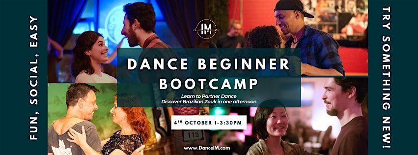 Partner Dance Beginner Bootcamp: Learn Brazilian Zouk in one afternoon