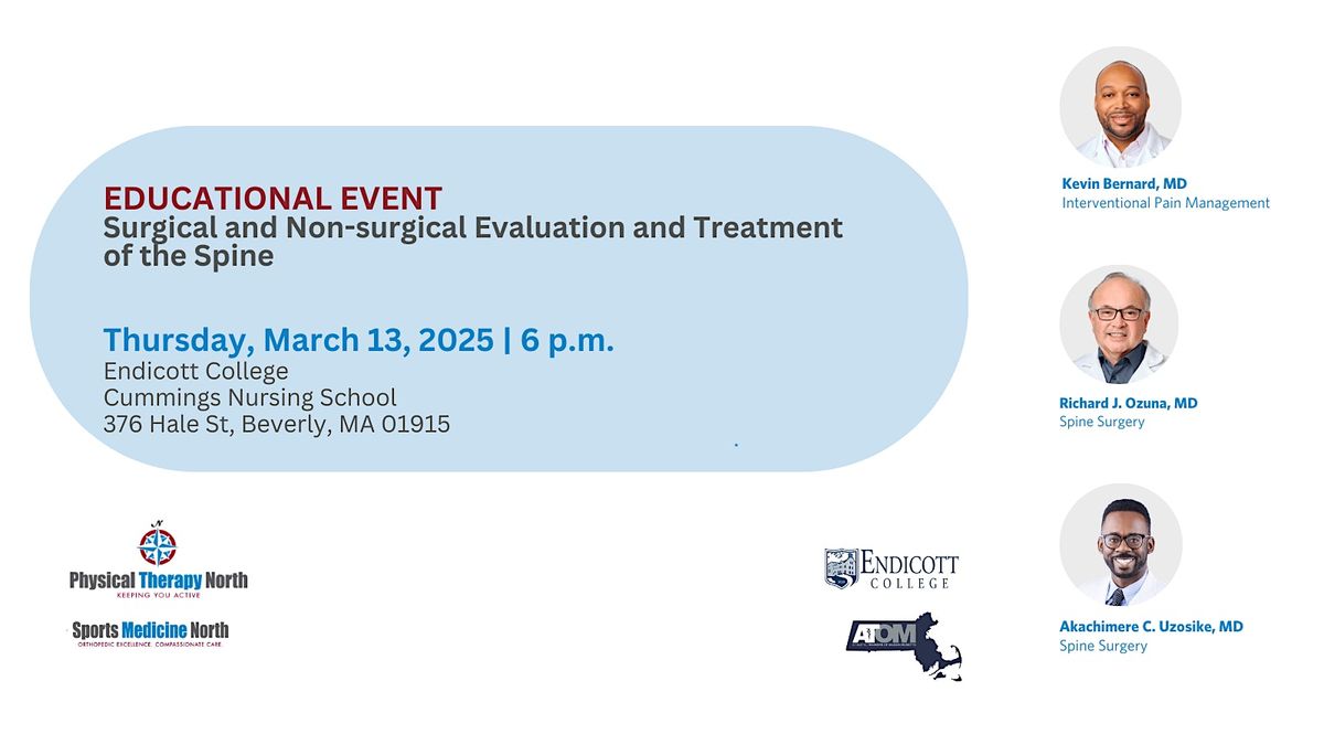 Surgical and Non-surgical Evaluation and Treatment of the Spine