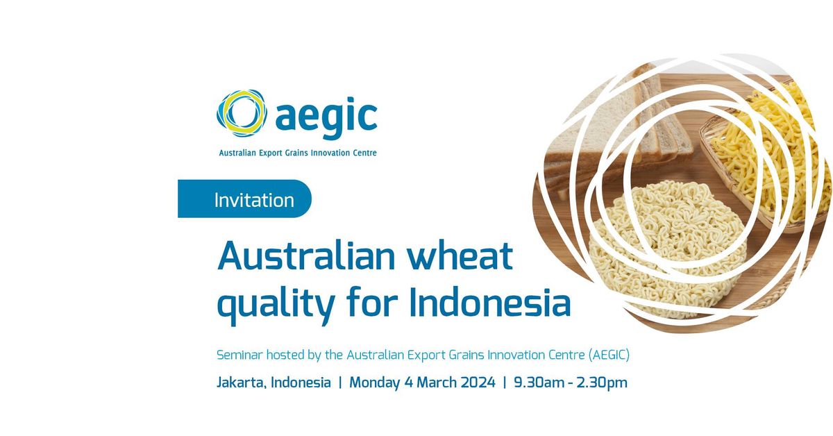 Australian wheat quality for Vietnam - Ho Chi Minh City