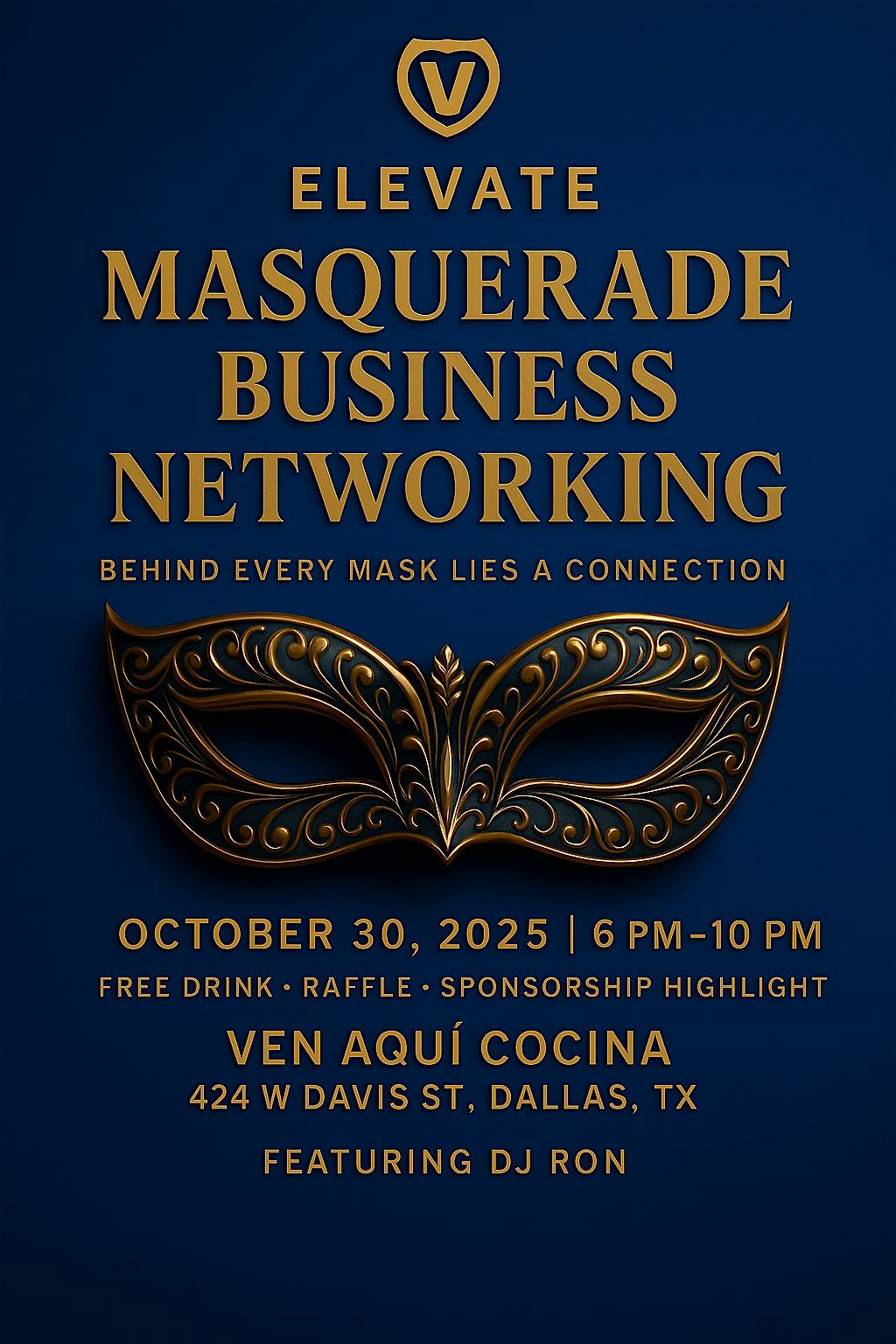 Elevate Masquerade Business Networking
